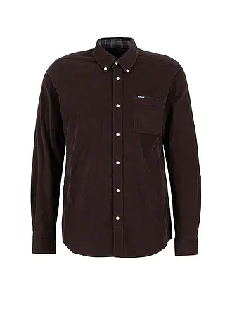 BARBOUR | Chemise en velours côtelé RAMSEY | braun